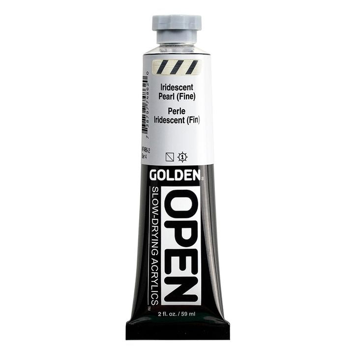 GOLDEN OPEN Vernice acrilica iridescente ad asciugatura lenta | Varie tonalità