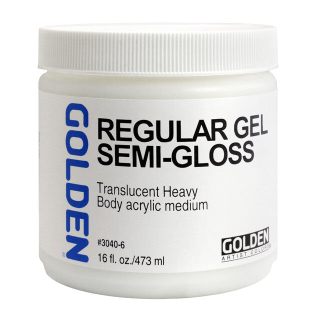 GOLDEN Regular Gel Semi-Gloss gel acrilico semilucido