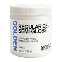 GOLDEN Regular Gel Semi-Gloss gel acrilico semilucido