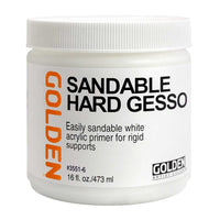 GOLDEN Sandable Hard Gesso gesso acrilico bianco carteggiabile