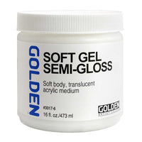 GOLDEN Soft Gel Semi-Gloss gel acrilico semilucido