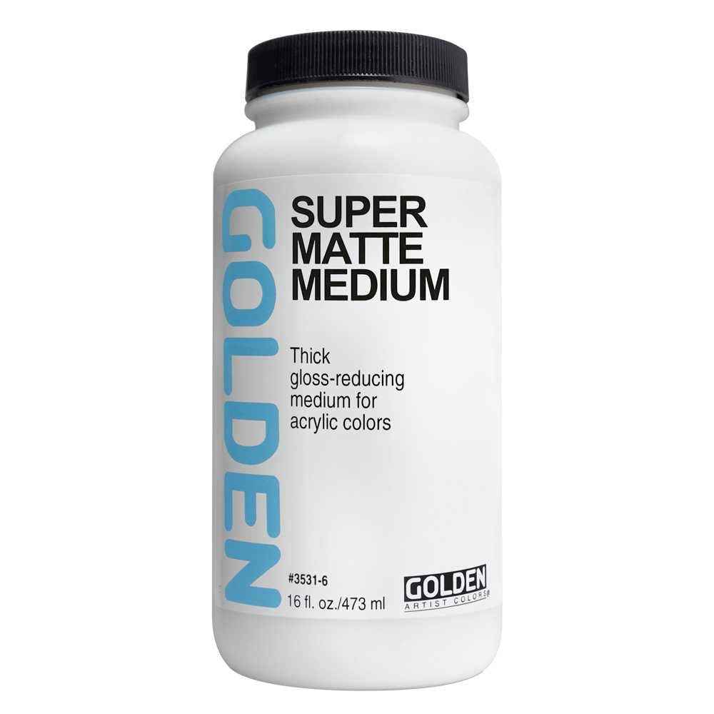 GOLDEN Super Matte Medium medium acrilico extra opaco
