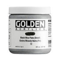 GOLDEN Vernice acrilica a scaglie di mica per corpi pesanti | Vari colori