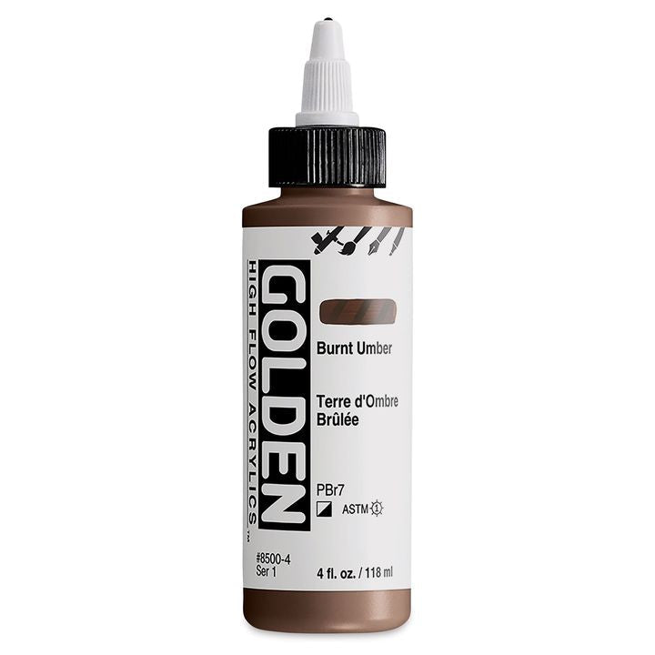 GOLDEN Vernice acrilica ad alto flusso 118 ml | Varie tonalità