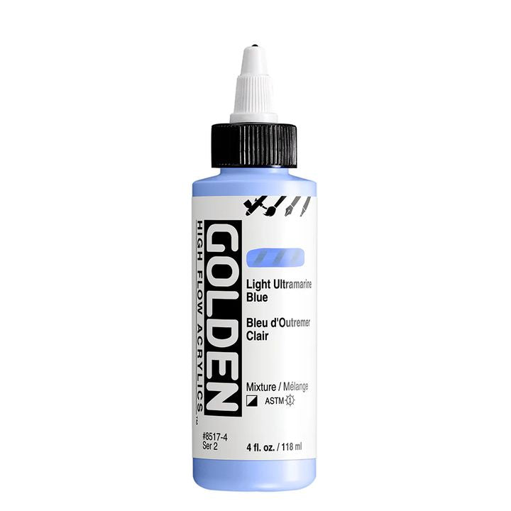 GOLDEN Vernice acrilica ad alto flusso 118 ml | Varie tonalità