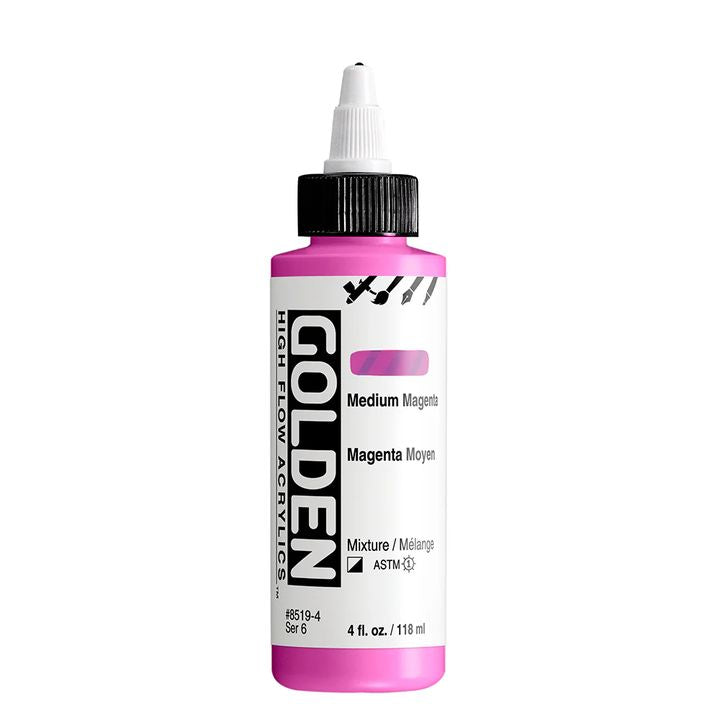 GOLDEN Vernice acrilica ad alto flusso 118 ml | Varie tonalità