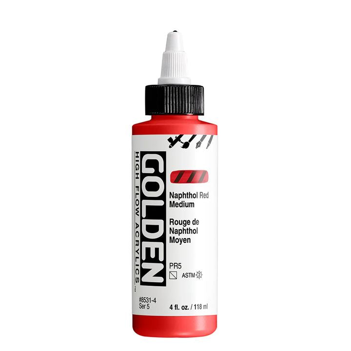 GOLDEN Vernice acrilica ad alto flusso 118 ml | Varie tonalità