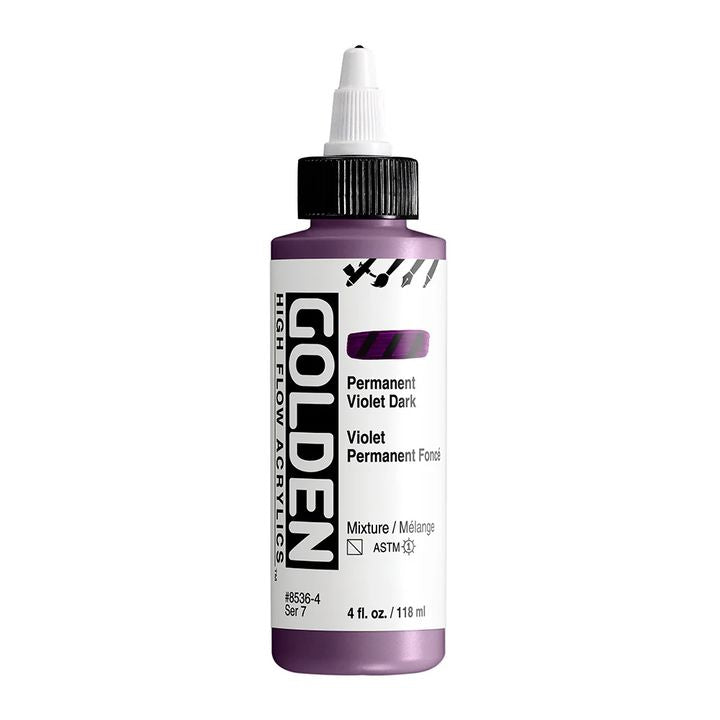 GOLDEN Vernice acrilica ad alto flusso 118 ml | Varie tonalità