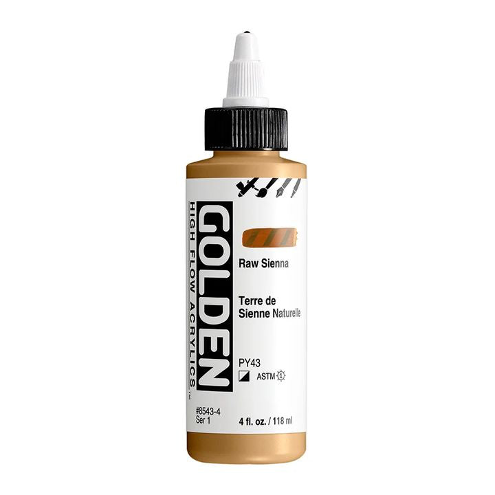 GOLDEN Vernice acrilica ad alto flusso 118 ml | Varie tonalità