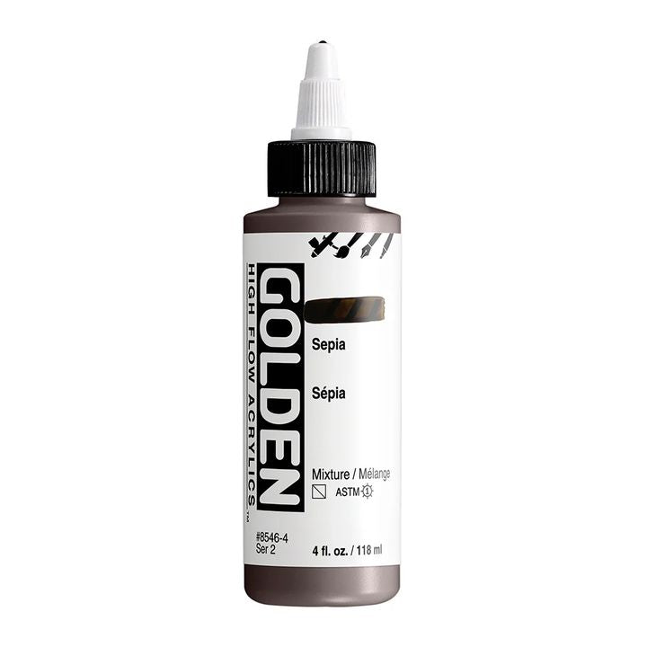GOLDEN Vernice acrilica ad alto flusso 118 ml | Varie tonalità