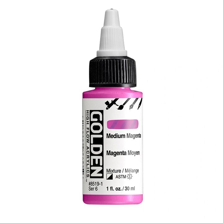 GOLDEN Vernice acrilica ad alto flusso 30 ml | Varie tonalità