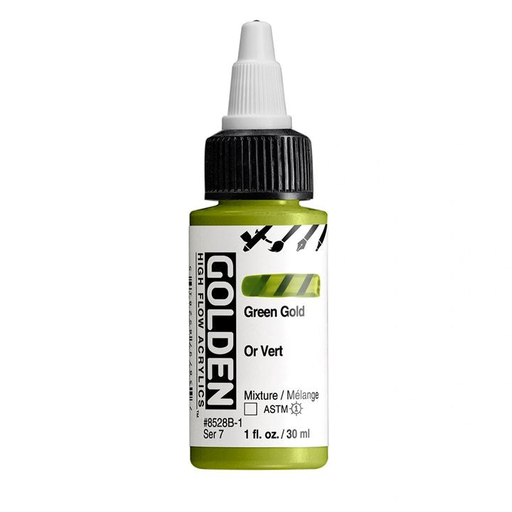GOLDEN Vernice acrilica ad alto flusso 30 ml | Varie tonalità