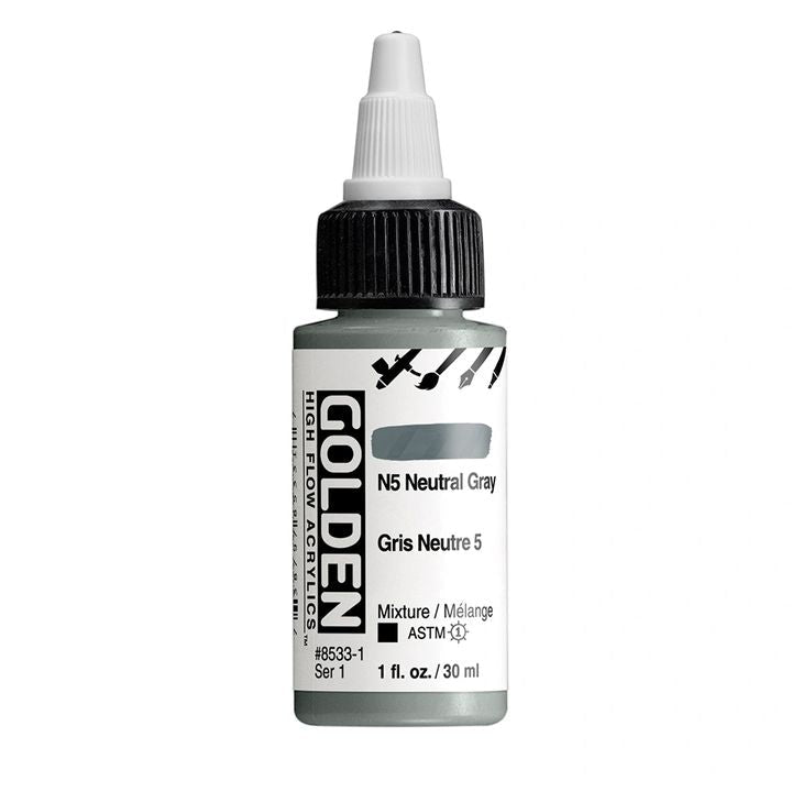 GOLDEN Vernice acrilica ad alto flusso 30 ml | Varie tonalità
