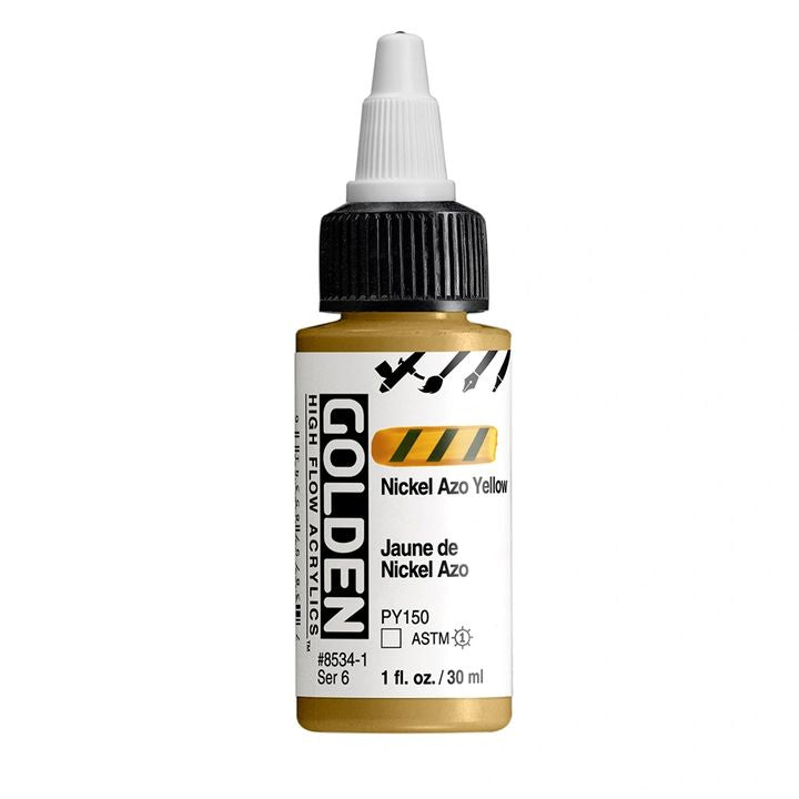 GOLDEN Vernice acrilica ad alto flusso 30 ml | Varie tonalità