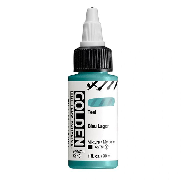 GOLDEN Vernice acrilica ad alto flusso 30 ml | Varie tonalità
