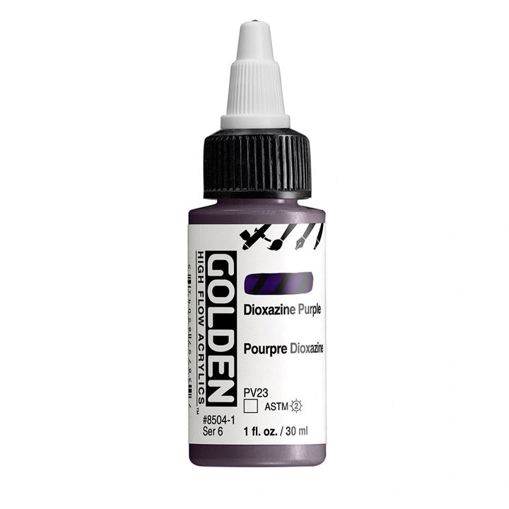 GOLDEN Vernice acrilica ad alto flusso 30 ml | Varie tonalità