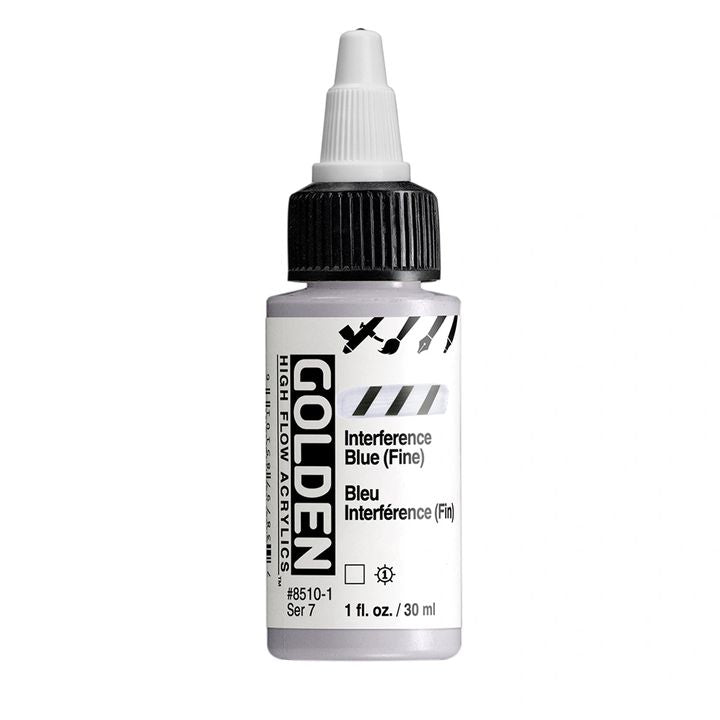 GOLDEN Vernice acrilica ad alto flusso di interferenza 30 ml | Varie tonalità