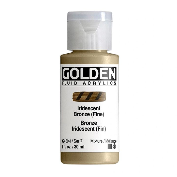 GOLDEN Vernice acrilica fluida iridescente 30 ml | Vari colori