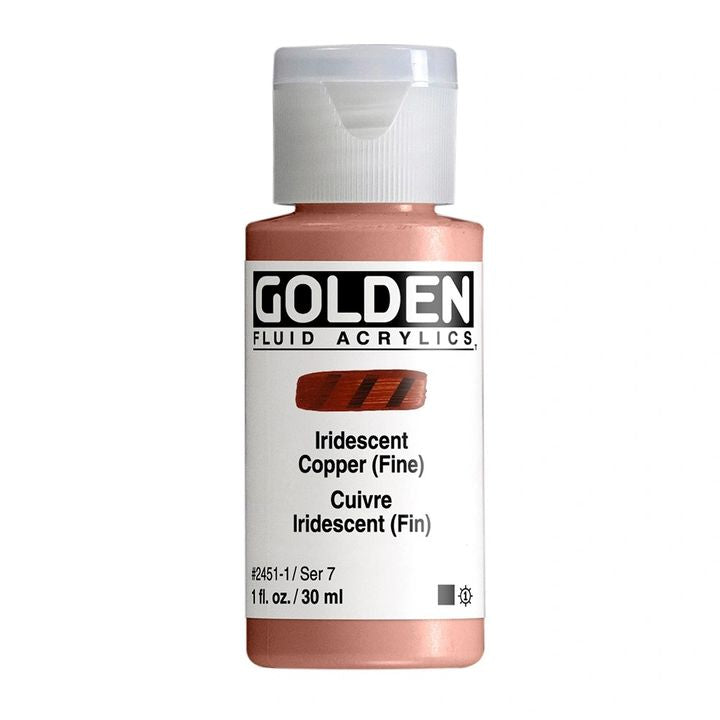 GOLDEN Vernice acrilica fluida iridescente 30 ml | Vari colori
