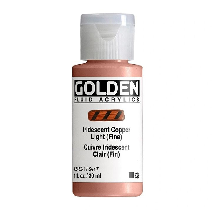 GOLDEN Vernice acrilica fluida iridescente 30 ml | Vari colori