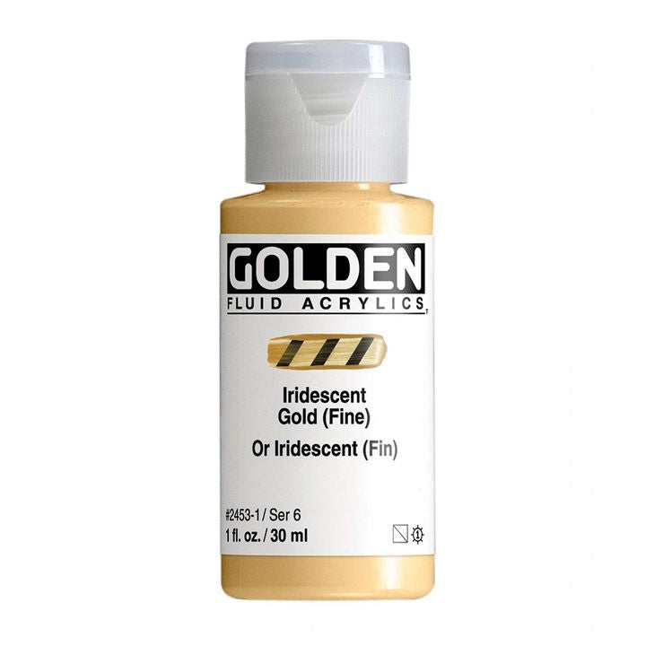 GOLDEN Vernice acrilica fluida iridescente 30 ml | Vari colori