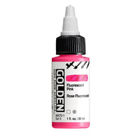 GOLDEN Vernice acrilica fluorescente ad alto flusso 30 ml | Varie tonalità