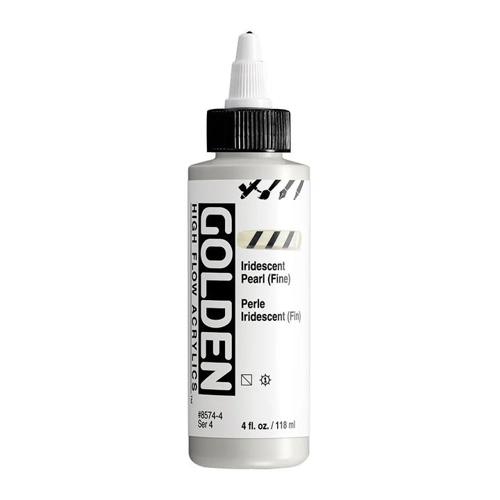 GOLDEN Vernice acrilica iridescente ad alto flusso 118 ml | Varie tonalità