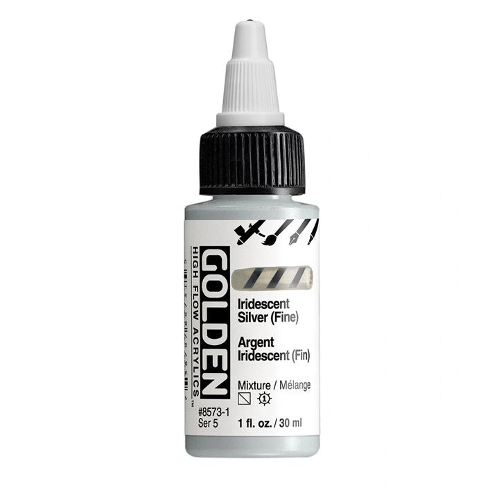 GOLDEN Vernice acrilica iridescente ad alto flusso 30 ml | Varie tonalità