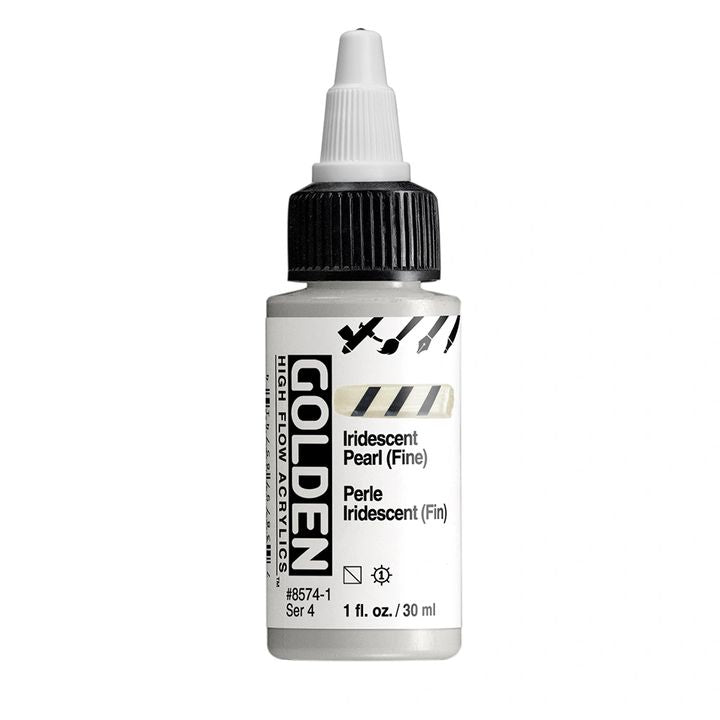 GOLDEN Vernice acrilica iridescente ad alto flusso 30 ml | Varie tonalità