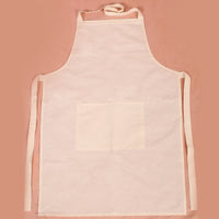 Grembiule di cotone con tasca - 70 x 75 cm