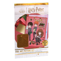 Immagini Harry Potter con foglia oro - set creativo