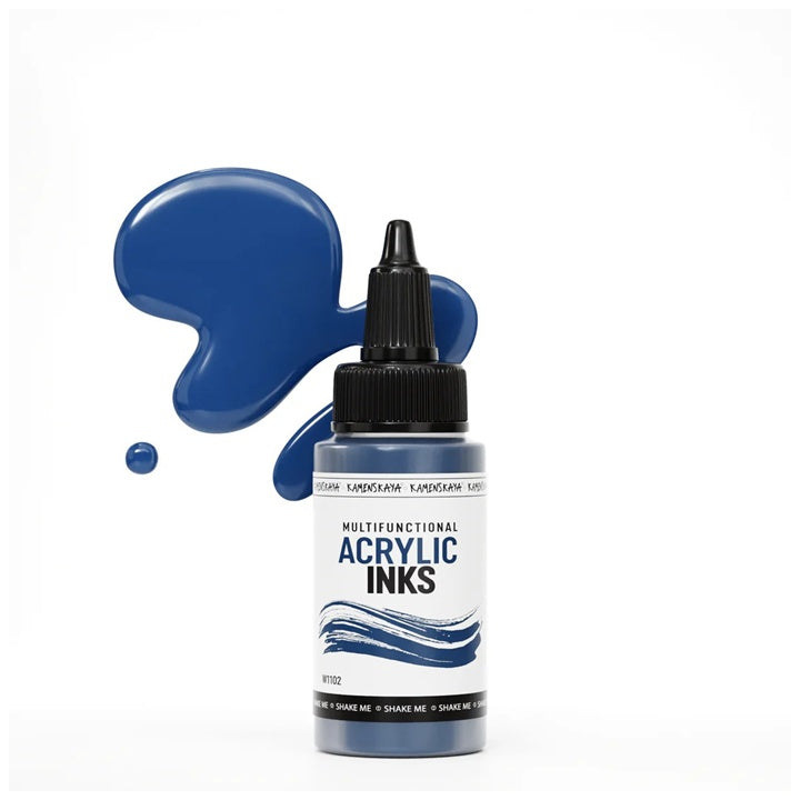 Inchiostro acrilico concentrato | Varie tonalità - Acqua profonda