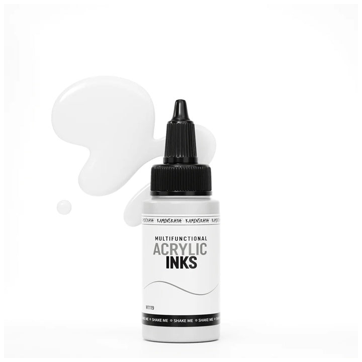Inchiostro acrilico concentrato | Varie tonalità - Bianco