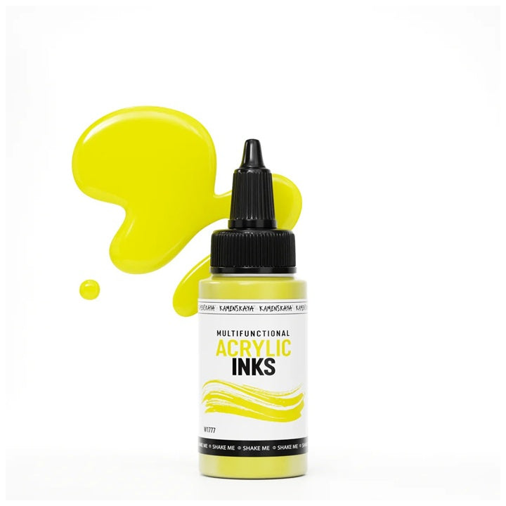 Inchiostro acrilico concentrato | Varie tonalità - Limone