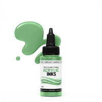 Inchiostro acrilico concentrato | Varie tonalità - Malachite lattiginosa