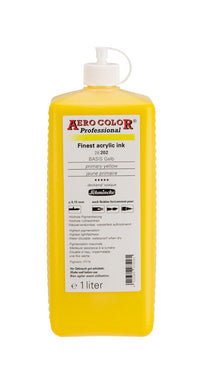 Inchiostro acrilico Schmincke AERO COLOR Professional 1 l – 202 Giallo primario