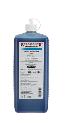 Inchiostro acrilico Schmincke AERO COLOR Professional 1 l – 405 Blu ciano primario