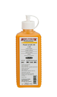 Inchiostro acrilico Schmincke AERO COLOR Professional 250 ml – 203 Giallo indiano