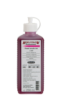 Inchiostro acrilico Schmincke AERO COLOR Professional 250 ml – 304 Magenta primario