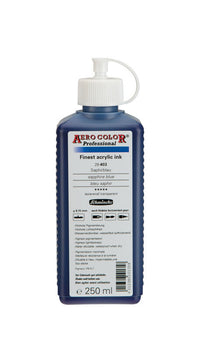 Inchiostro acrilico Schmincke AERO COLOR Professional 250 ml – 403 Blu zaffiro