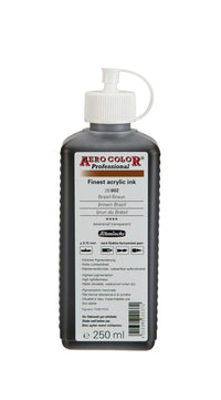 Inchiostro acrilico Schmincke AERO COLOR Professional 250 ml – 602 Bruno Brasile