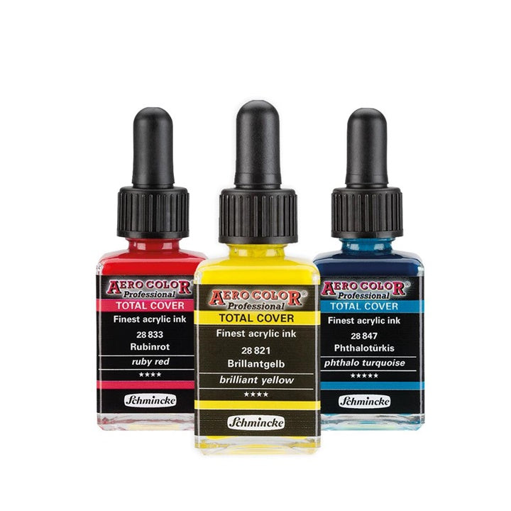 Inchiostro acrilico Schmincke AERO COLOR Professional Total Cover 28 ml | vari colori — immagine 1