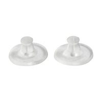 Inserti in gomma per orecchini da 10 mm - 10 paia