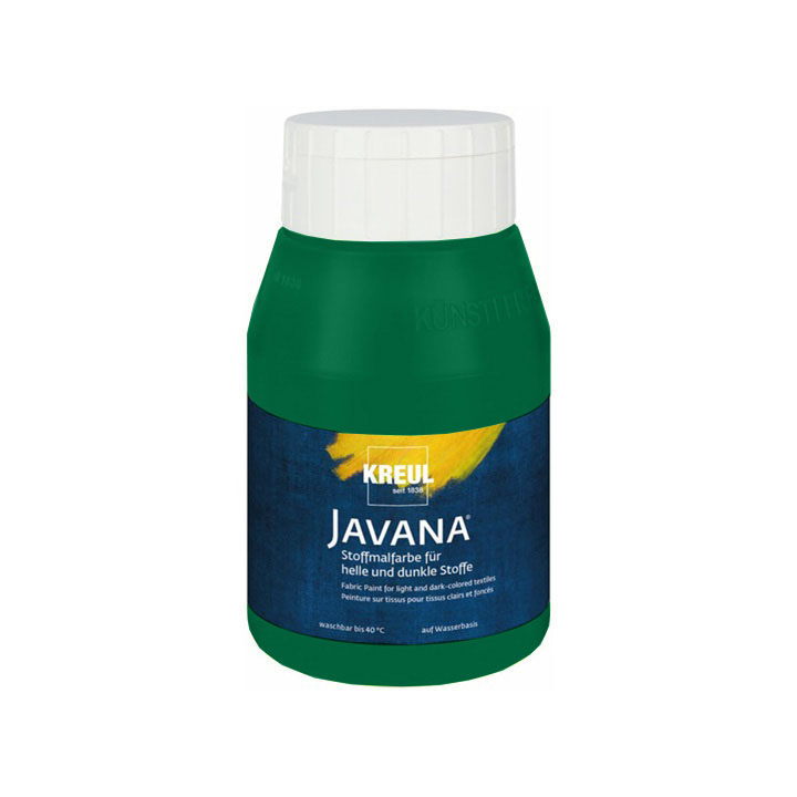 Javana colore per tessuti chiari e scuri 500 ml – 65 Dark Green