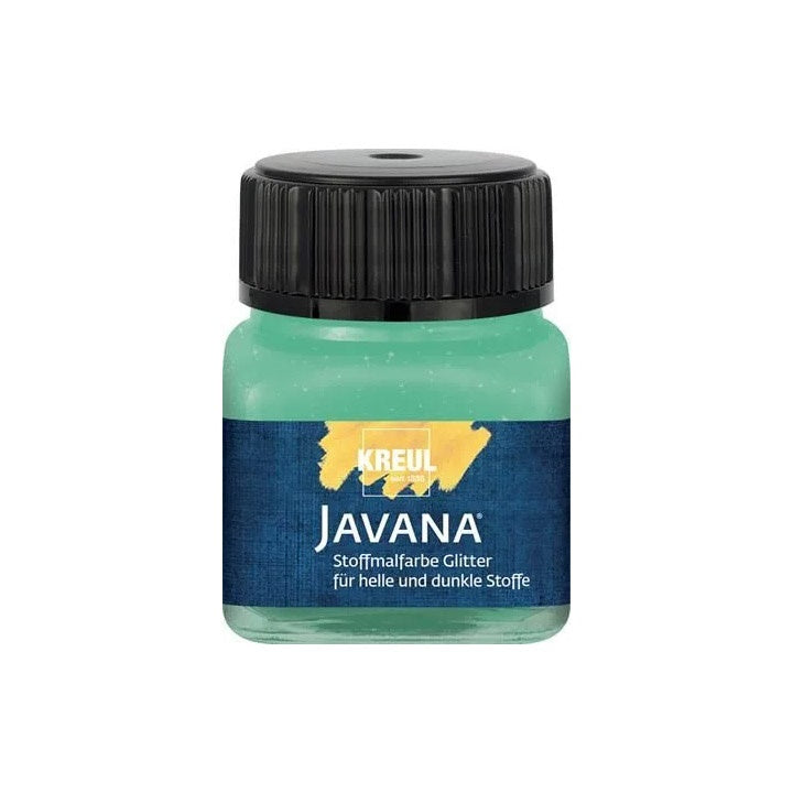 Javana Glitter Textile Paint 20ml | Varie tonalità