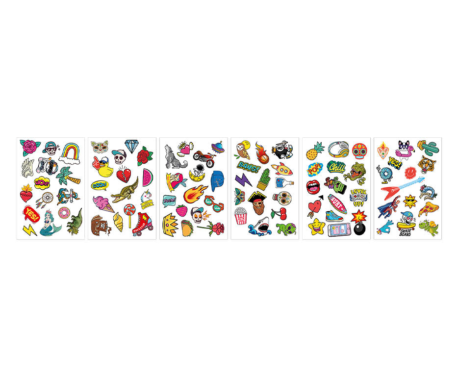 JOVI tatuaggi temporanei per bambini in espositore – 24 pz
