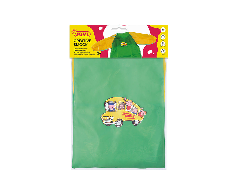 Grembiule da pittura con maniche JOVI taglia scolare 6–12 anni – immagine 2