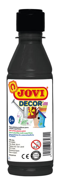 JOVI Jovidecor pittura acrilica 250 ml – nero