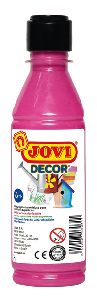 JOVI Jovidecor pittura acrilica 250 ml – rosa