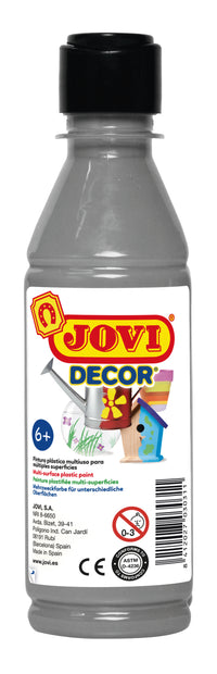 JOVI Jovidecor pittura acrilica 250 ml – argento